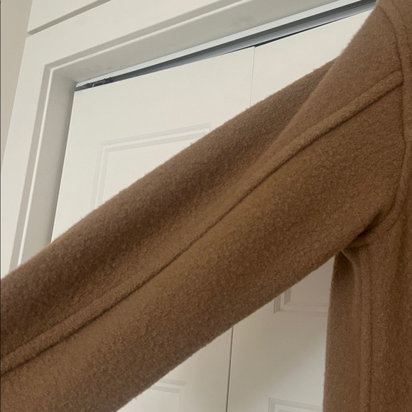 Wilfred Tan Merino Wool shacket - Picture 6 of 6